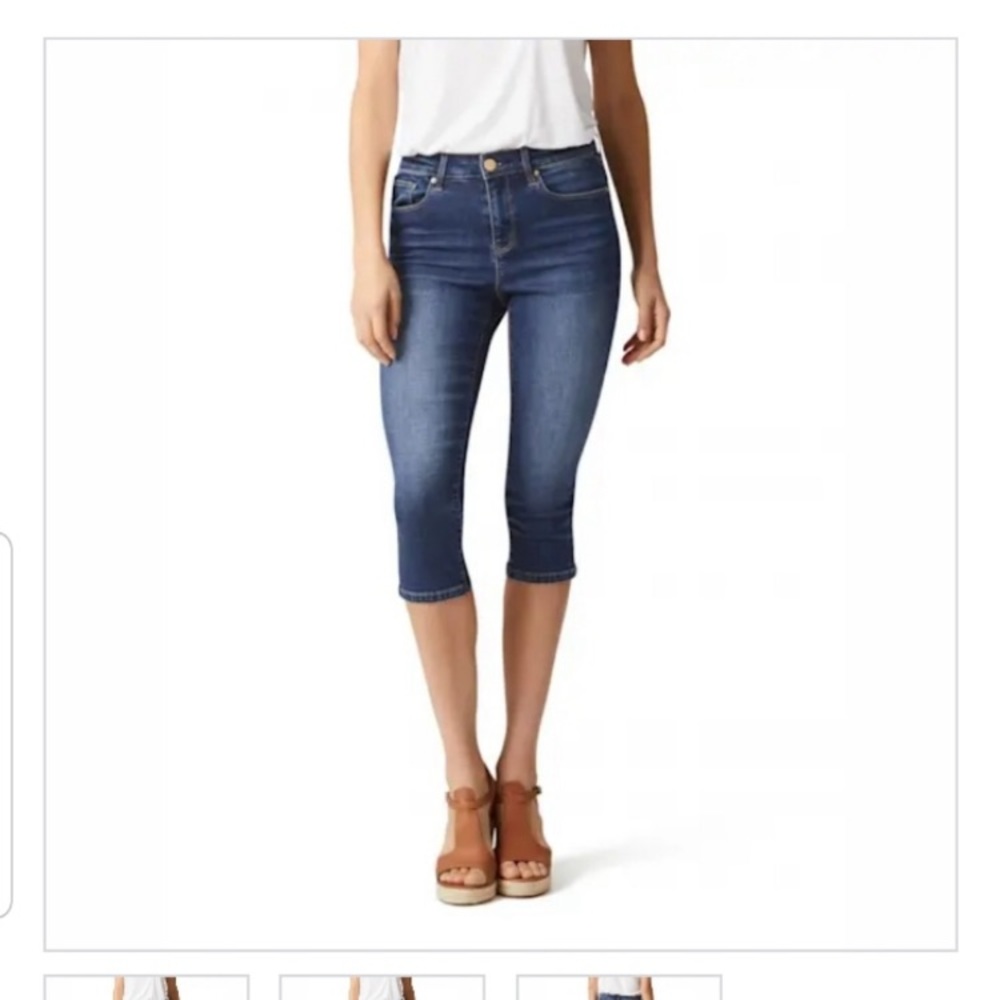 J Crew Matchstick denim crops